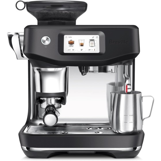Breville Barista Touch Impress Espresso Machine BES881BTR, Black Truffle